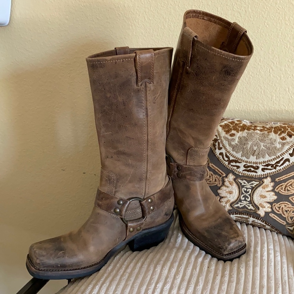 BCBGirls Brown Combat & Moto Boots